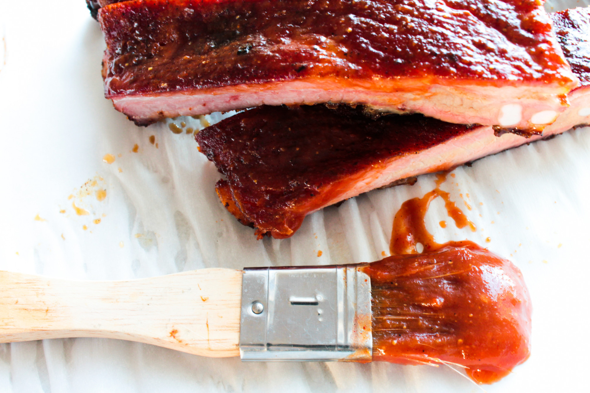 Ribs on the Traeger Delicious Miss