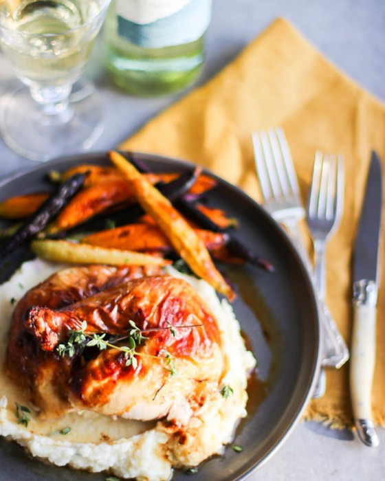 Buttermilk Roast Chicken Delicious Miss